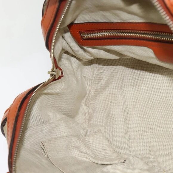 GUCCI GG Canvas Hand Bag 2way Beige Gold 269876 Auth 141858 - Picture 11 of 16